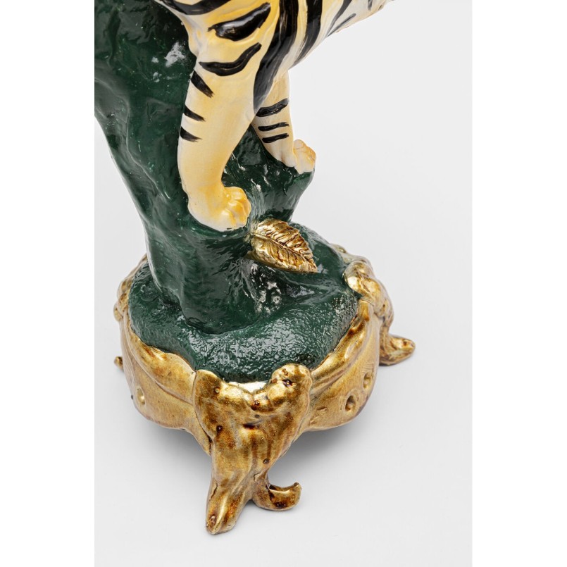 Porte-bougies Elegent Tiger 33cm