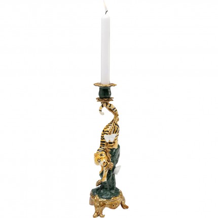 Kandelaar tijger 33cm Kare Design