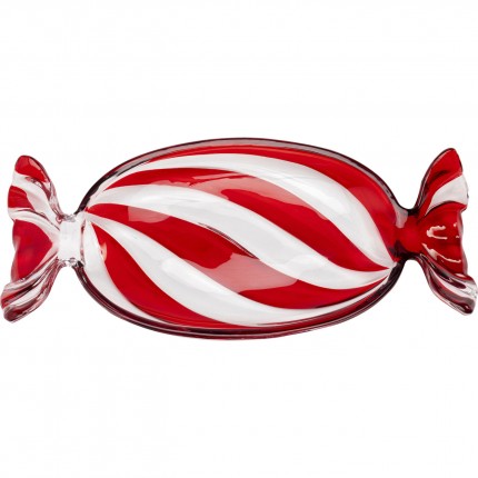 Serveerschaal rode snoep 34cm Kare Design