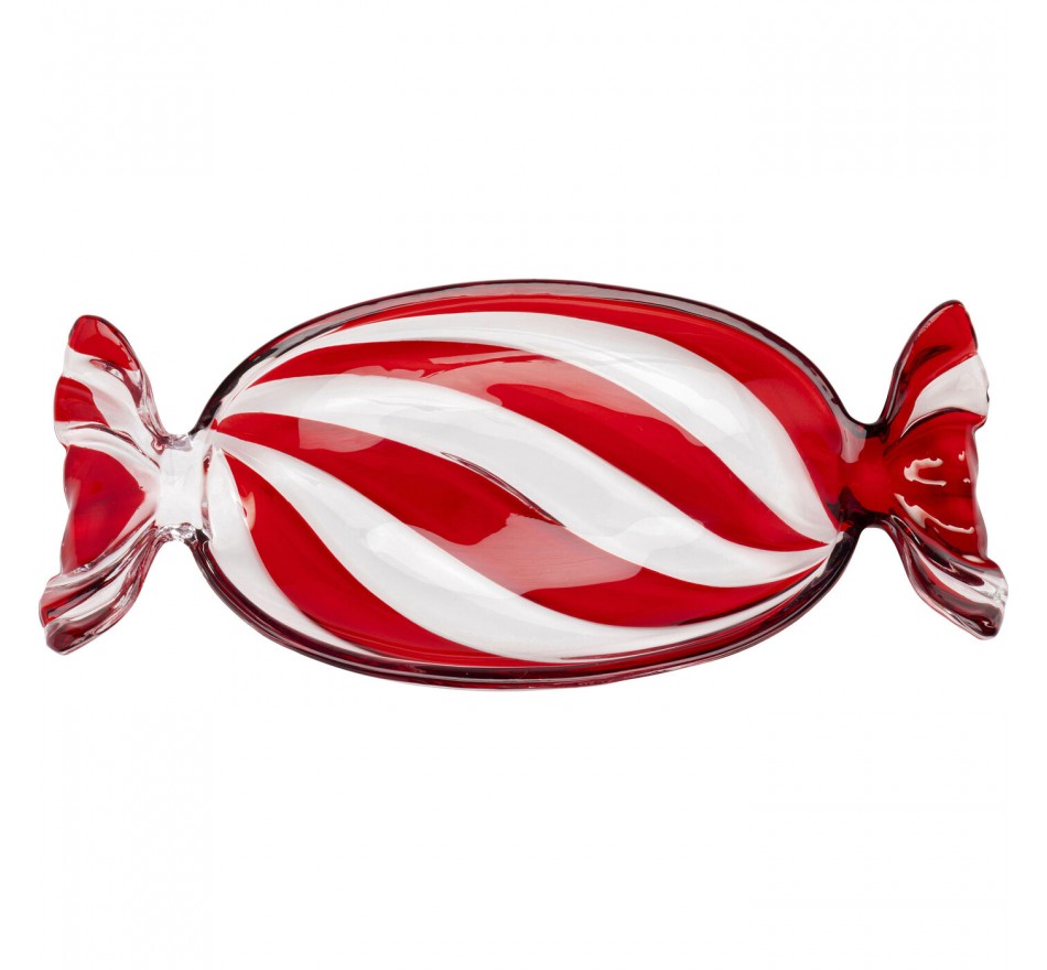 Coupe bonbon rouge 34cm Kare Design