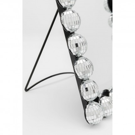 Table Mirror Disco Balls 19x26cm Kare Design
