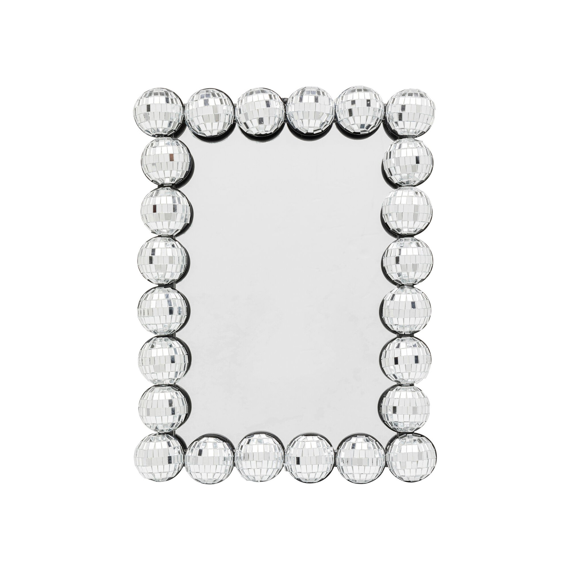 Miroir à poser Disco Balls carré 19x26cm