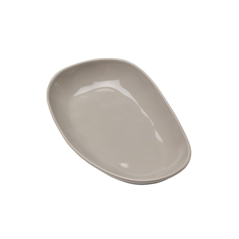 Assiettes creuses en faïence taupe - Organic - Kare Design