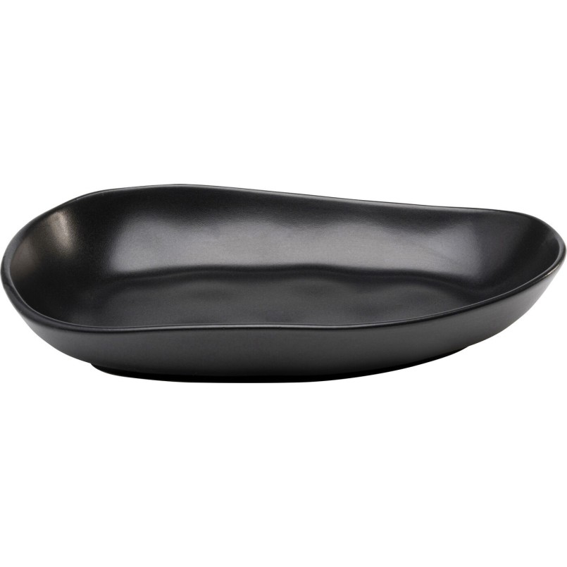 Assiette Organic noir 25cm