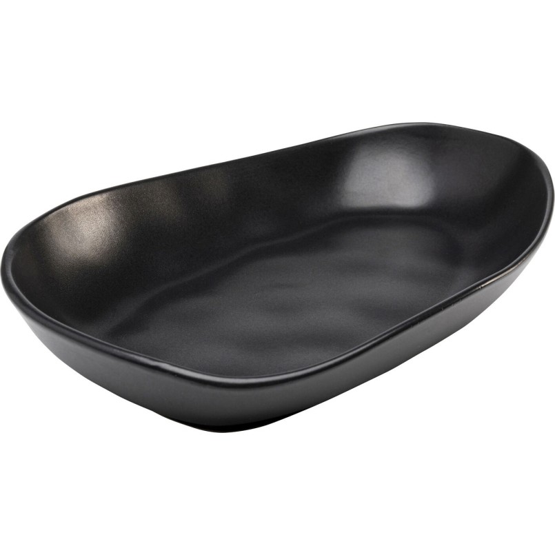 Assiette Organic noir 25cm