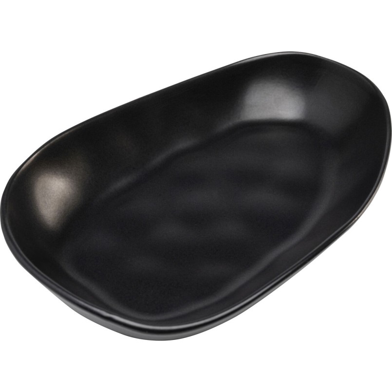 Assiette Organic noir 25cm