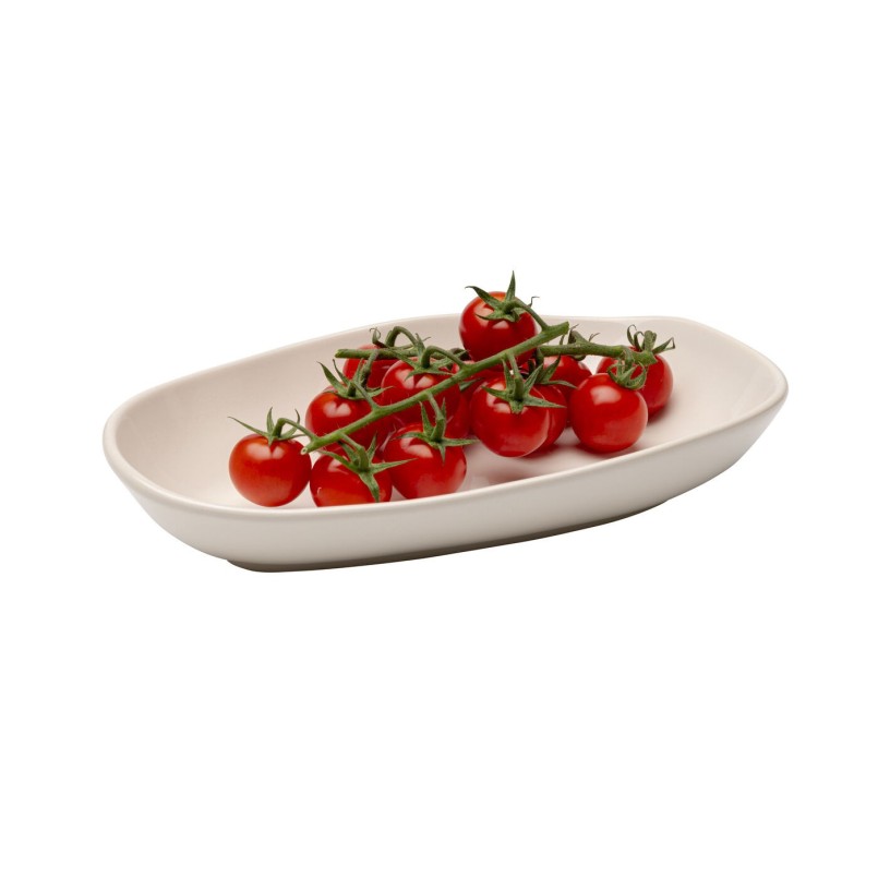 Deep Plate Organic 25cm cream (4/set) Kare Design