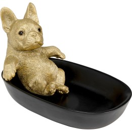 Coupe décorative Bathing Bulldog 21cm