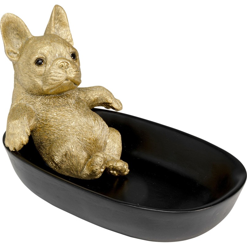 Coupe décorative Bathing Bulldog 21cm
