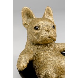 Coupe décorative Bathing Bulldog 21cm