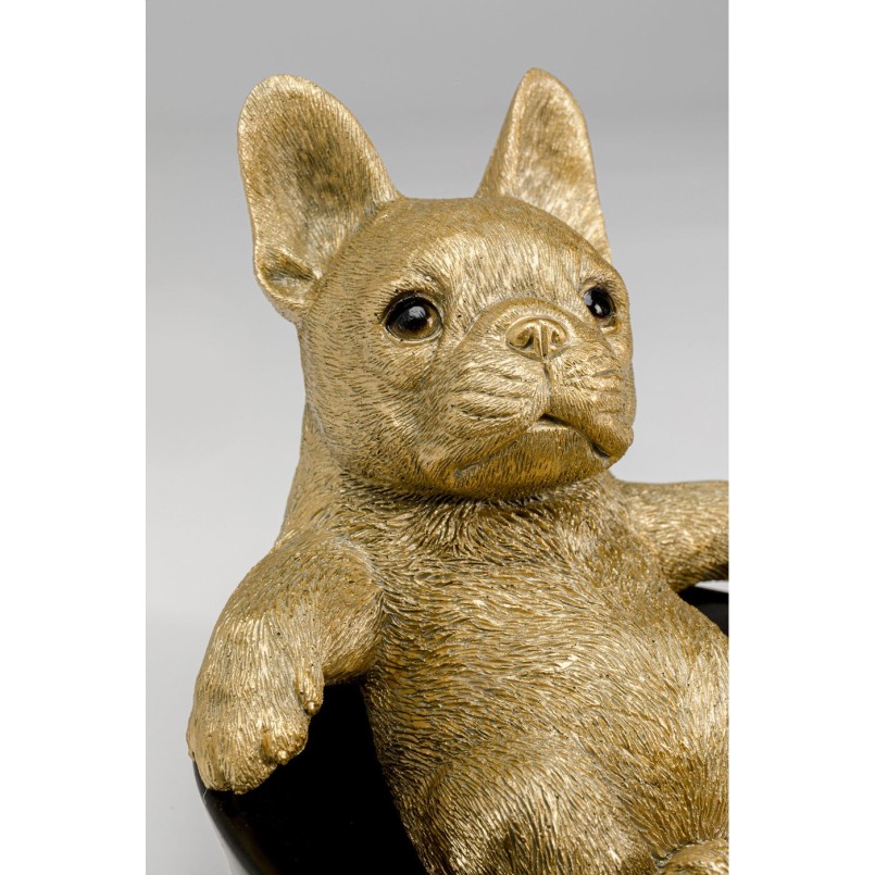 Coupe décorative Bathing Bulldog 21cm