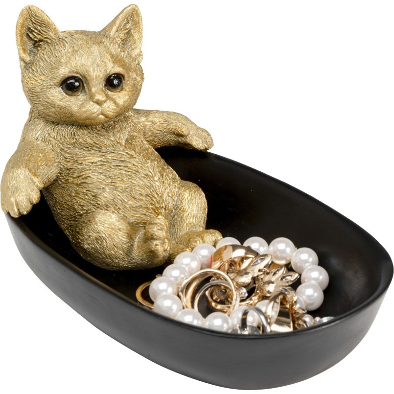 Coupe décorative Bathing Cat 20cm