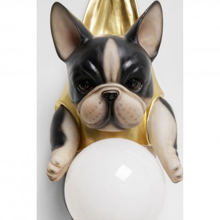 Wandlamp held hond 44cm Kare Design