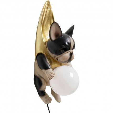 Wandlamp held hond 44cm Kare Design