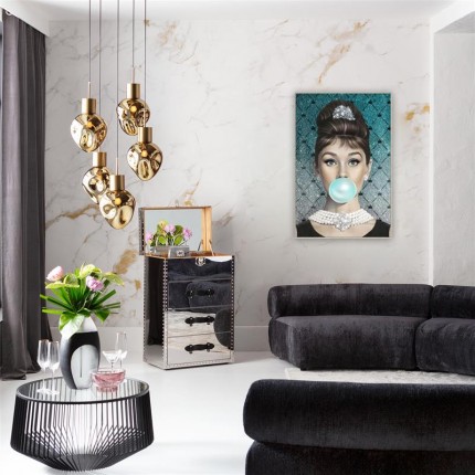 Framed Picture diva bubble 80x120cm Kare Design