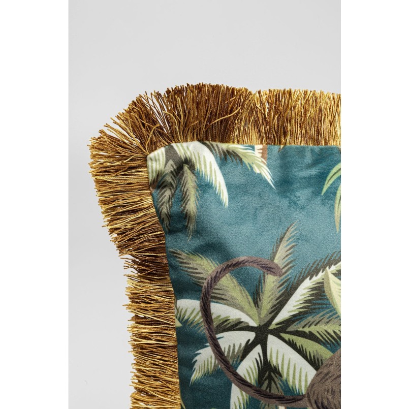 Kussen franje Jungle Fever 55x55cm Kare Design