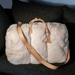 Sac de voyage crème tout doux - Mika - Kare Design