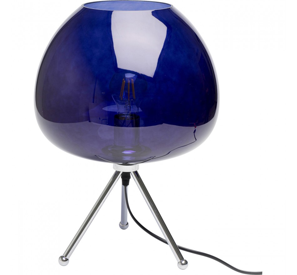 Tafellamp Sphere blauw Kare Design