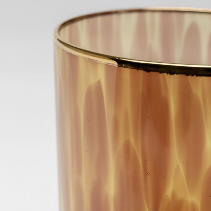 Waterglazen hoog Caramel (4/set) Kare Design