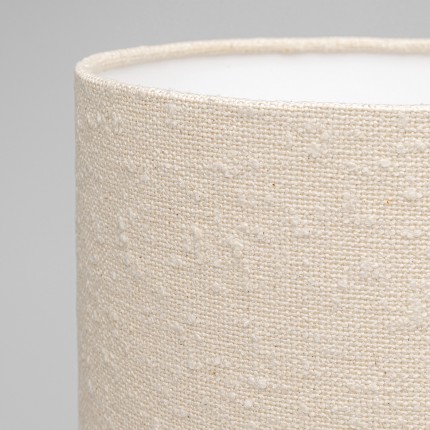 Lampe Marleen Boucle 60cm beige Kare Design
