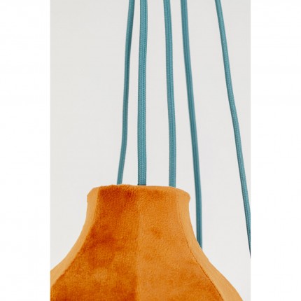 Hanglamp Saloon Fringes 5 Kare Design