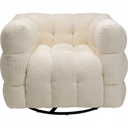 Swivel Armchair Armand cream Kare Design