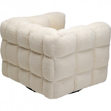 Swivel Armchair Armand cream Kare Design