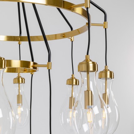 Suspension Bell Highlight dorée Kare Design