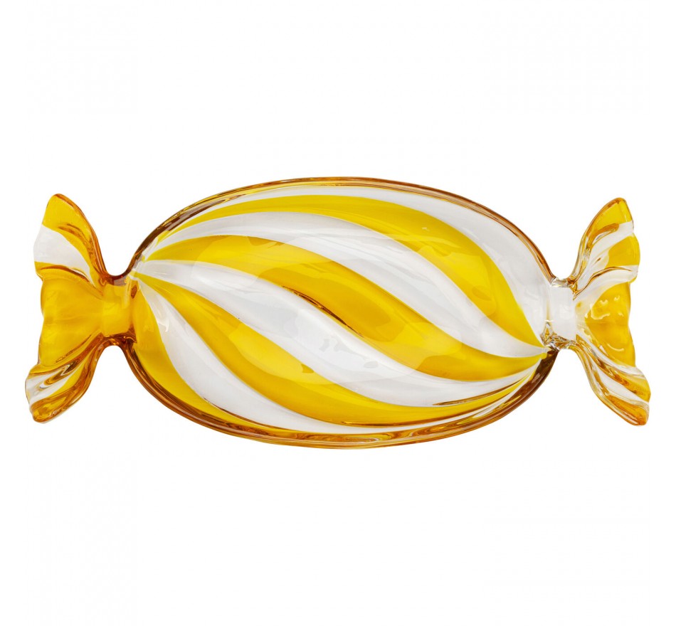 Bowl yellow candy 34cm Kare Design