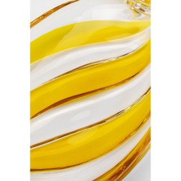 Coupe décorative Candy jaune 35cm
