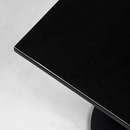 Table Bistrot Capri 70x70cm black granite Kare Design