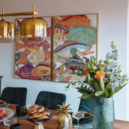 Picture Touched Fish Meeting One 100x70cm Kare Design