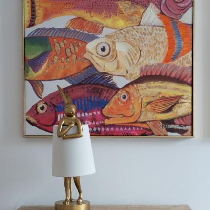 Tableau Touched Fish Meeting One 70x100cm Kare Design