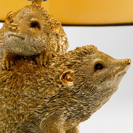 Tafellamp goud egel Kare Design