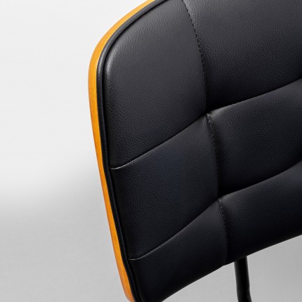 Draaibare Bureaustoel Nelly zwart Kare Design