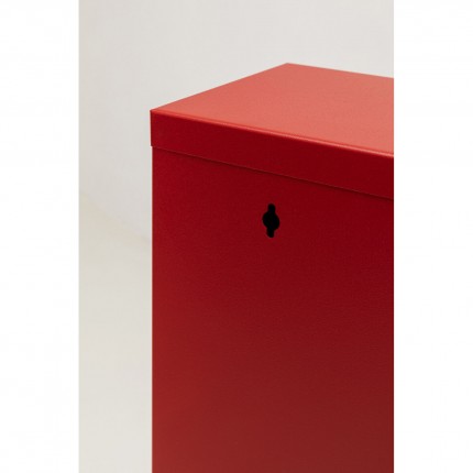 Shoe Container Caruso red 3 drawers Kare Design
