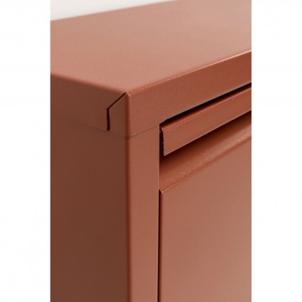 Shoe Container Caruso brown 3 drawers Kare Design