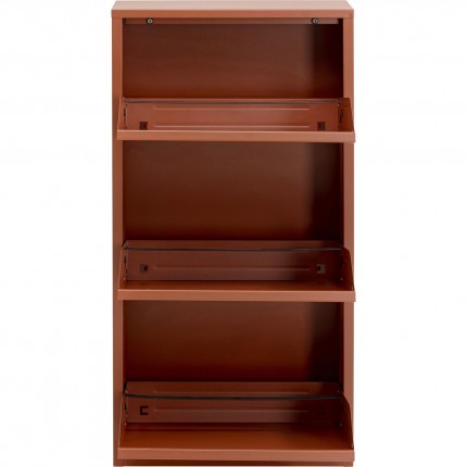 Schoenenkast Caruso bruin 3 laden Kare Design