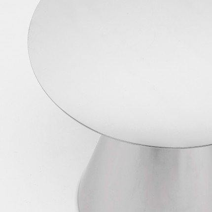 Bijzettafel Mambo Ø45cm chroom Kare Design