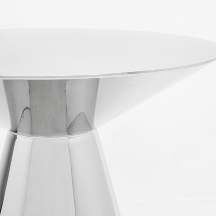 Table d'appoint Mambo 45cm chromée Kare Design