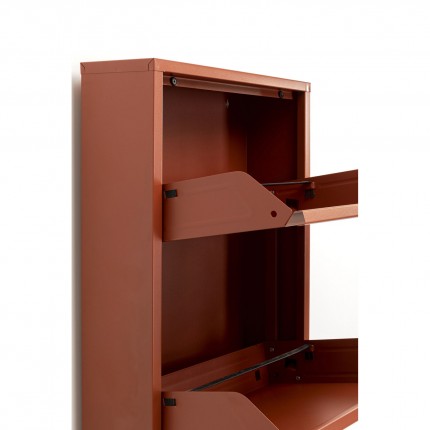 Shoe Container Caruso brown 5 drawers Kare Design