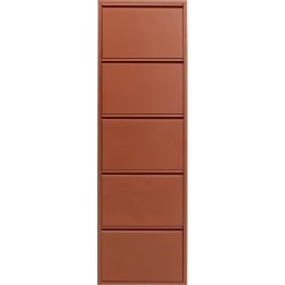 Schoenenkast Caruso bruin 5 laden Kare Design
