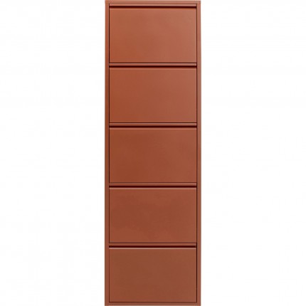 Schoenenkast Caruso bruin 5 laden Kare Design
