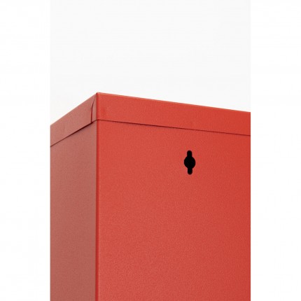 Shoe Container Caruso red 5 drawers Kare Design