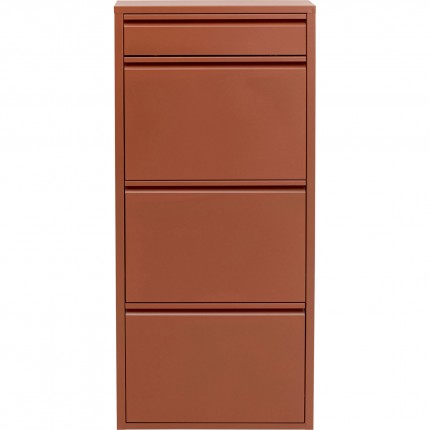 Schoenenkast Caruso bruin 3+1 laden Kare Design