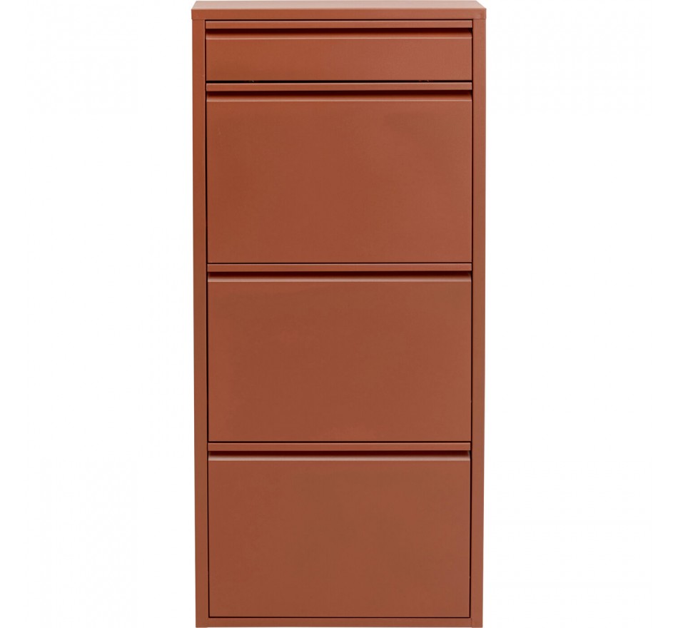 Schoenenkast Caruso bruin 3+1 laden Kare Design