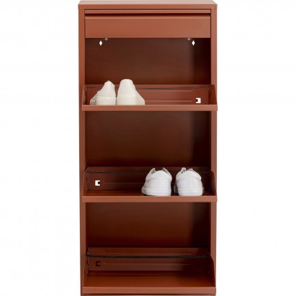 Schoenenkast Caruso bruin 3+1 laden Kare Design