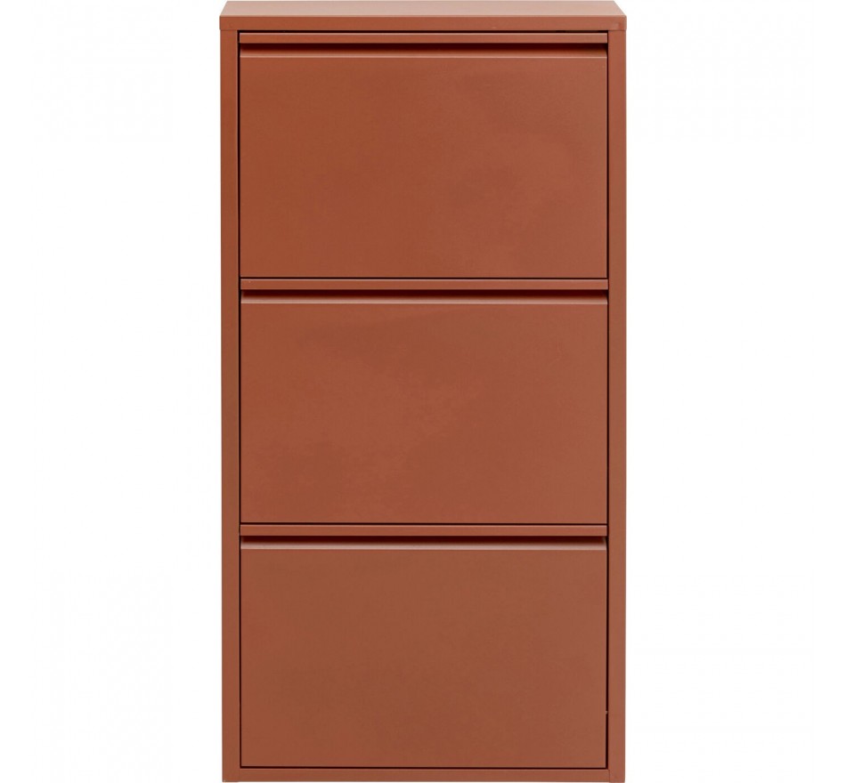 Schoenenkast Caruso bruin 3 laden Kare Design