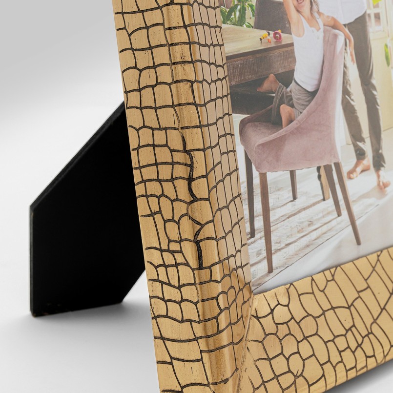 Fotolijst van verguld staal - Coccodrillo - Kare Design