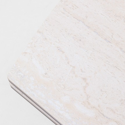 Uitschuifbare eettafel Lana 260x90cm beige Kare Design